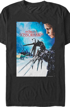 Poster Edward Scissorhands T-Shirt