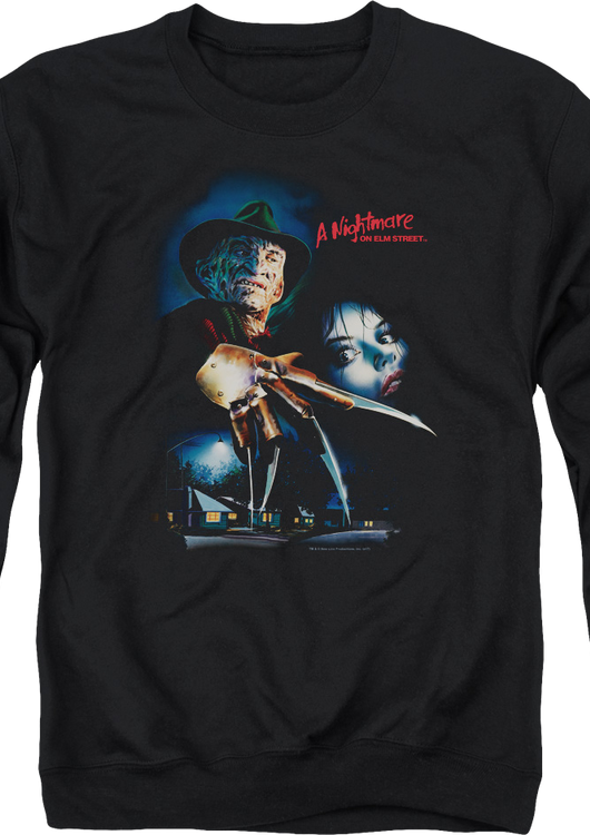 Poster Nightmare On Elm Street Sweatshirt - main product image