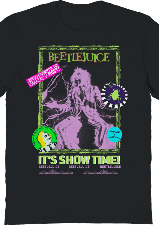 Poster Stickers Beetlejuice T-Shirt - main product image
