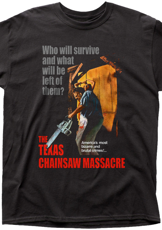 Poster Texas Chainsaw Massacre T-Shirt - main product image