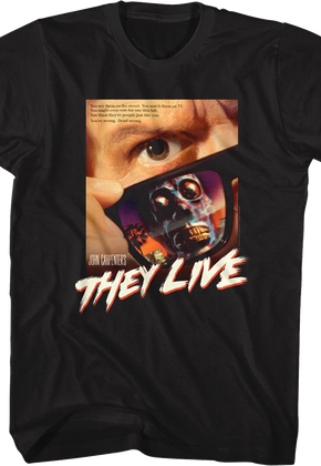 Poster They Live T-Shirt