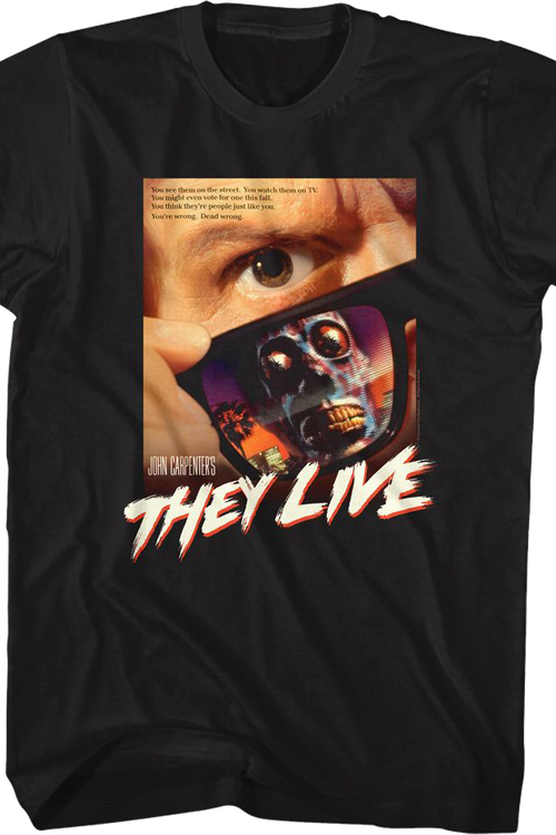 Poster They Live T-Shirtmain product image