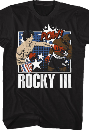 Pow Knockout Punch Rocky III T-Shirt