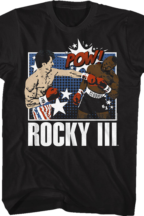 Pow Knockout Punch Rocky III T-Shirtmain product image