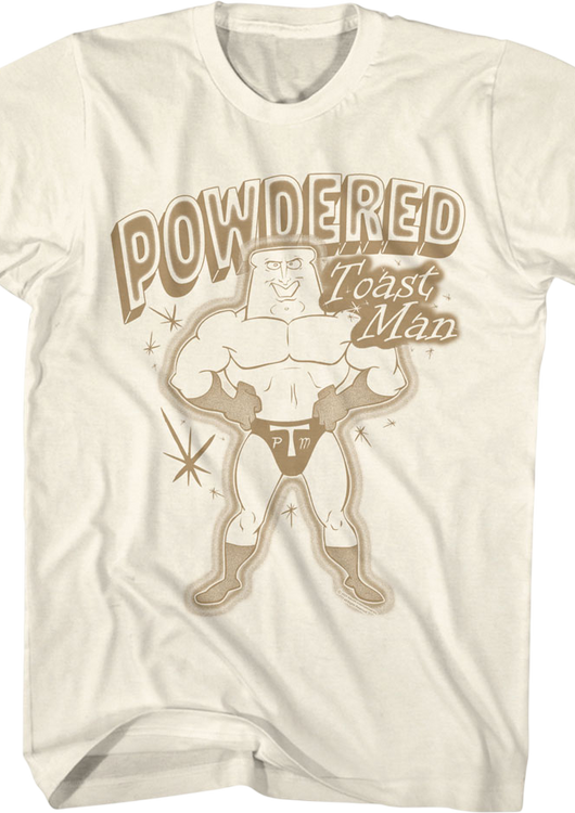 Powdered Toast Man Ren And Stimpy T-Shirt - main product image