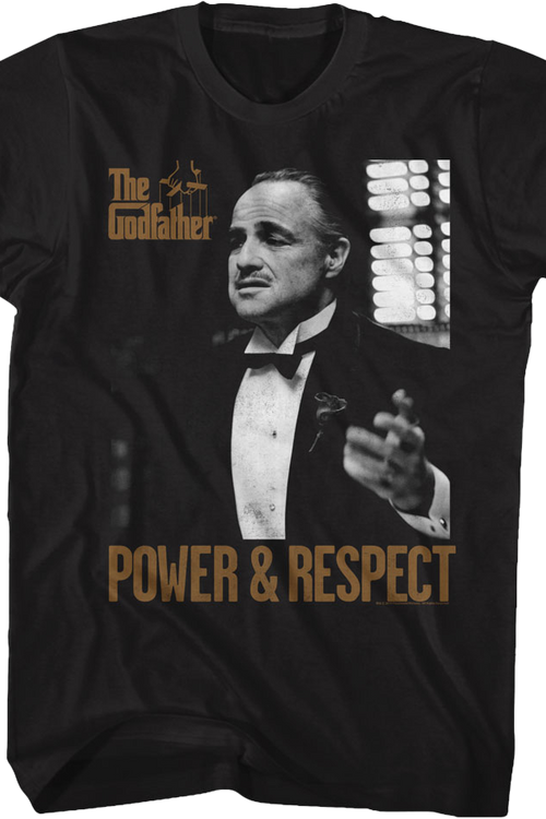 Power and Respect Godfather T-Shirt - main product image