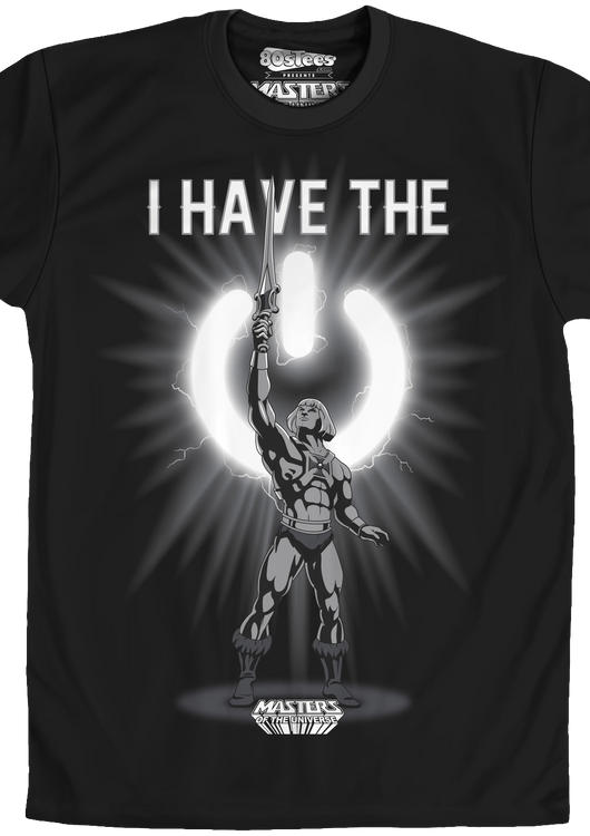 Power Button He-Man Shirt - main product image