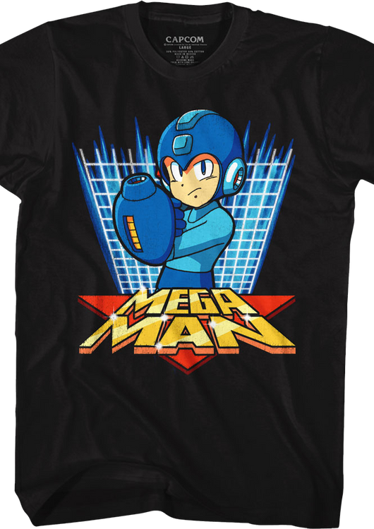 Power Grid Mega Man T-Shirt - main product image