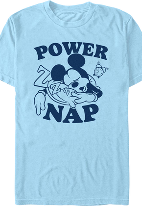 Power Nap Mickey Mouse Disney T-Shirt