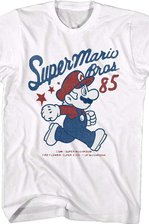 Power-Ups Super Mario Bros. T-Shirtmain product image