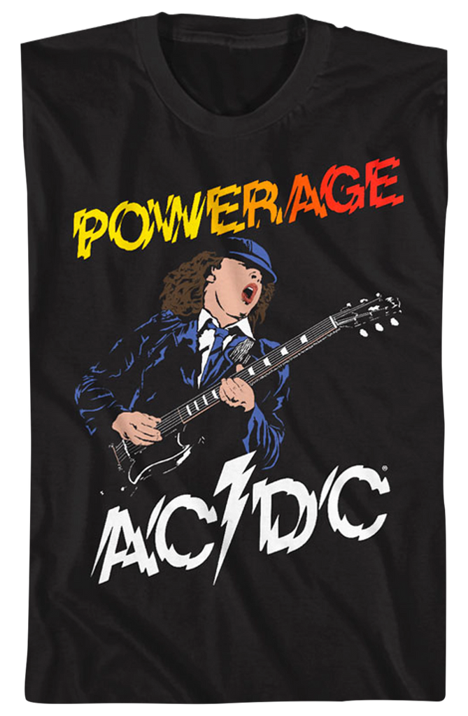 Powerage ACDC T-Shirt: AC/DC Mens T-Shirt