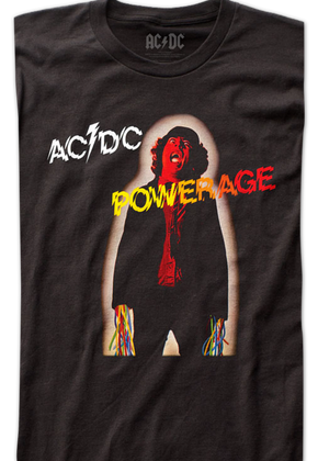 Impact Powerage Cover ACDC Shirt