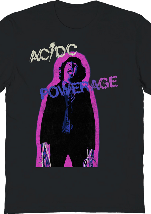 Powerage Outline ACDC T-Shirt - main product image
