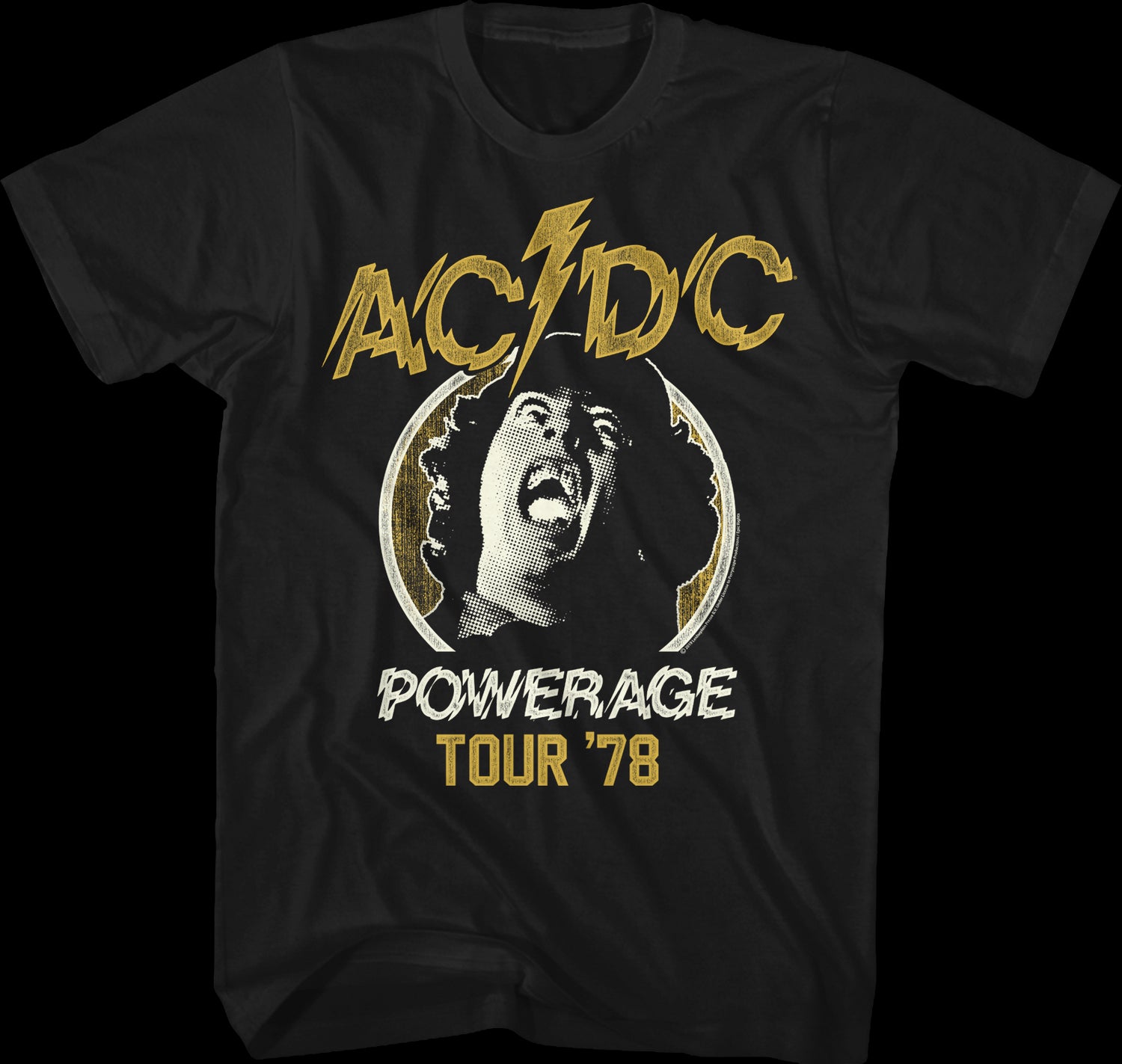 Powerage Tour '78 ACDC Shirt