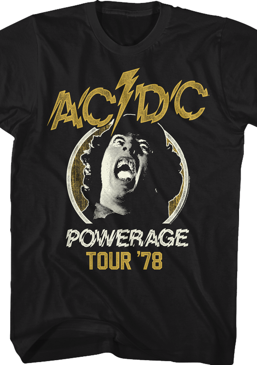 Powerage Tour '78 ACDC Shirt - main product image