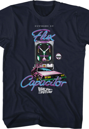 Retro Powered By Flux Capacitor Back To The Future T-Shirt