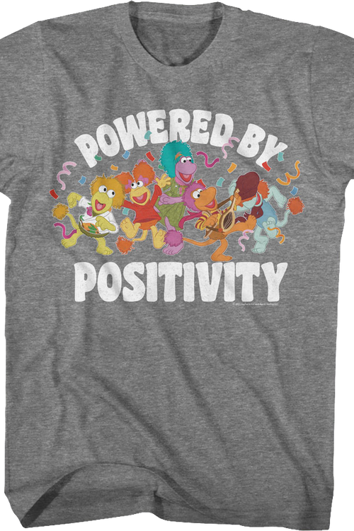 Powered By Positivity Fraggle Rock T-Shirtmain product image