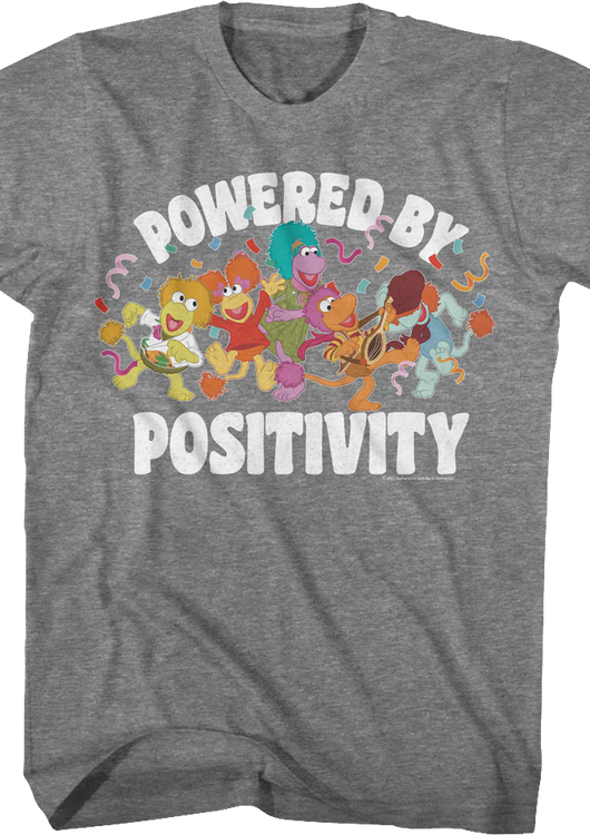Powered By Positivity Fraggle Rock T-Shirt - main product image