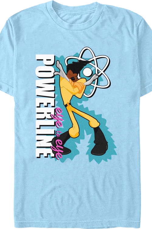 Powerline Eye To Eye Goofy Movie Disney T Shirt