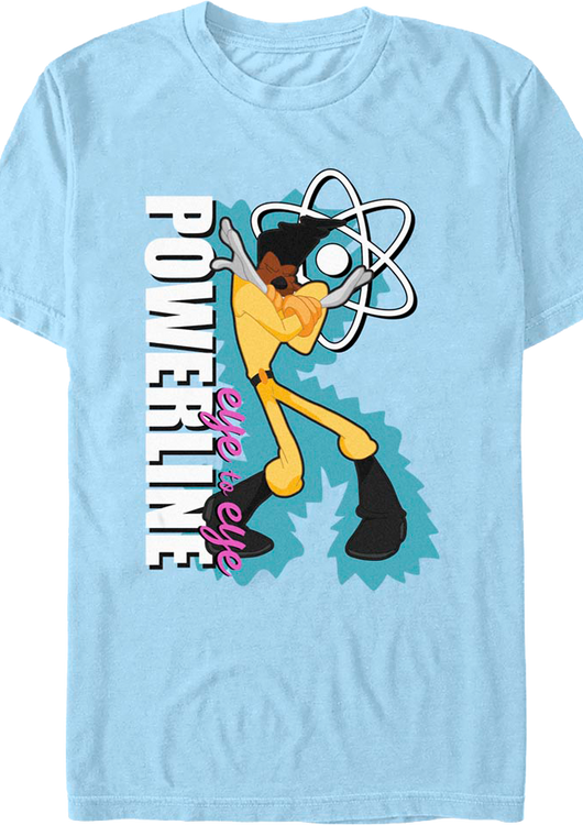 Powerline Eye To Eye Goofy Movie Disney T-Shirt - main product image