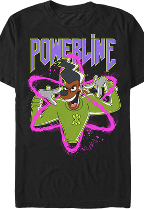 Powerline Goofy Movie Disney T-Shirt
