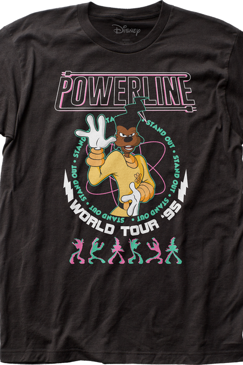 Powerline World Tour Goofy Movie T-Shirt - main product image