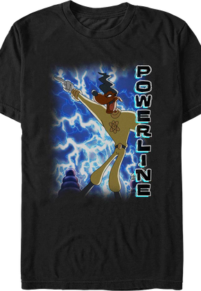 Powerline Lightning Bolts Goofy Movie T-Shirt