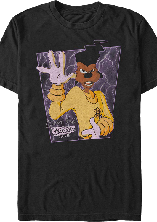 Powerline Stand Out Goofy Movie Disney T-Shirt - main product image