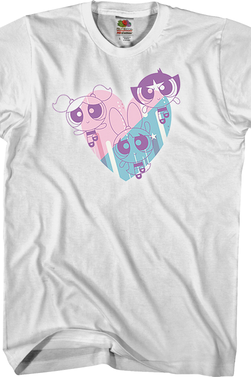 Powerpuff Girls Heart T-Shirtmain product image