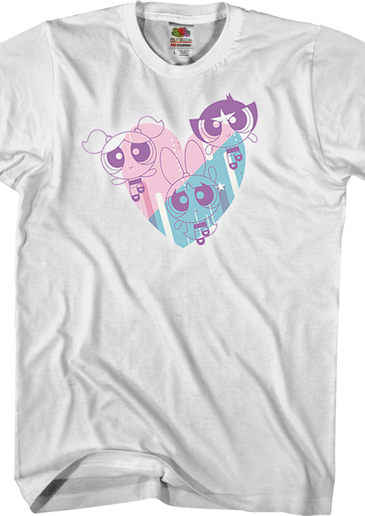 Powerpuff Girls Heart T-Shirt - main product image