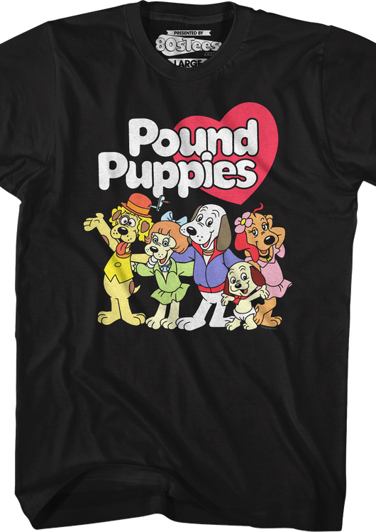 Core Crew Pound Puppies T-Shirt - main product image