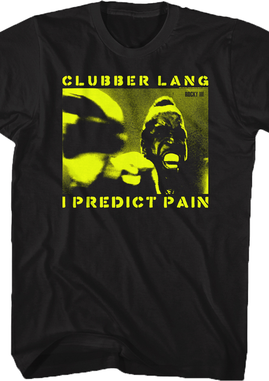 Predict Pain Rocky T-Shirt - main product image
