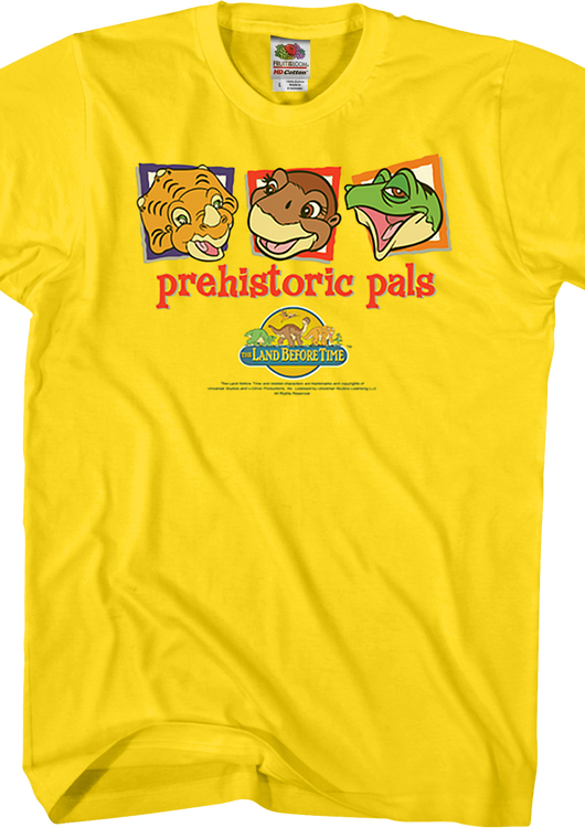 Prehistoric Pals Land Before Time T-Shirt - main product image