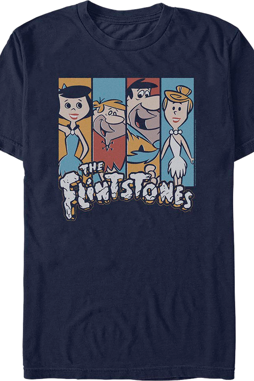 Prehistoric Panels Flintstones T-Shirtmain product image
