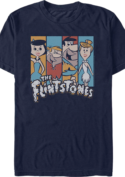 Prehistoric Panels Flintstones T-Shirt - main product image