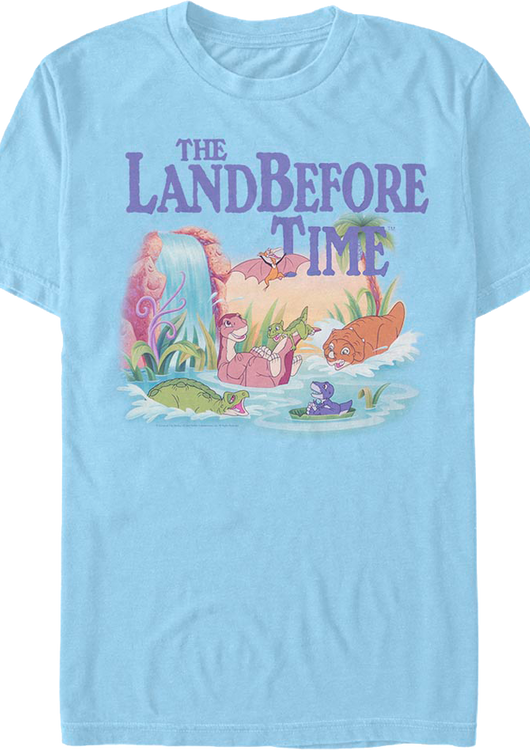 Prehistoric Splash Land Before Time T-Shirt - main product image
