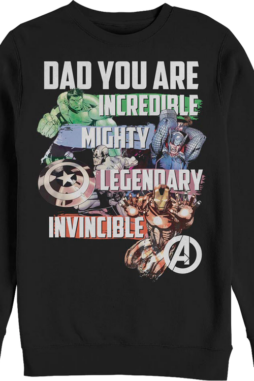 Avengers Premium Father's Day Sweatshirtmain product image