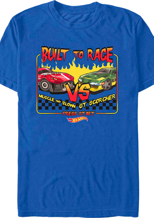 Press Start Hot Wheels T-Shirt - main product image