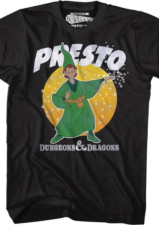 Presto the Magician Dungeons & Dragons T-Shirt - main product image