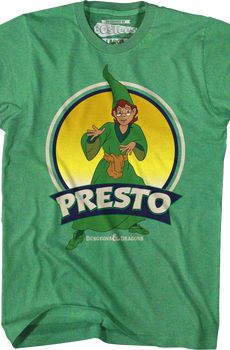 Presto Retro Circle Dungeons & Dragons T-Shirt