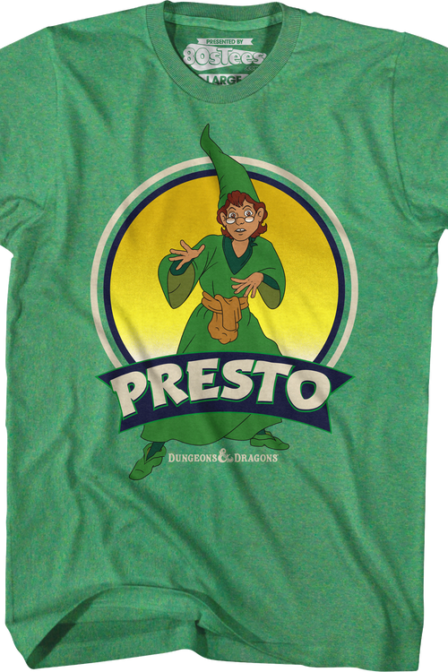 Presto Retro Circle Dungeons & Dragons T-Shirtmain product image
