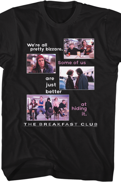 Pretty Bizarre Breakfast Club T-Shirt - main product image