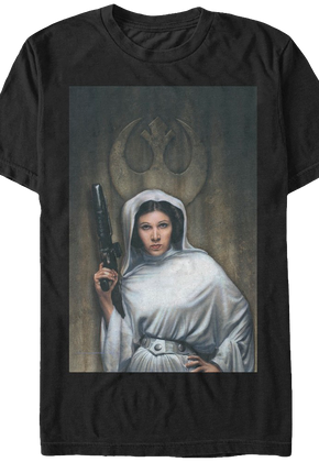 Princess Leia Painting Star Wars T-Shirt