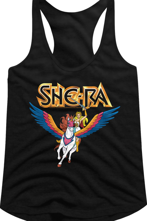 Ladies Princess of Power She-Ra Racerback Tank Top - main product image