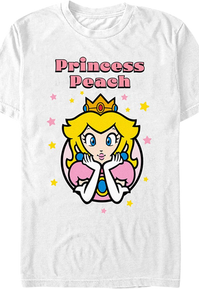 Princess Peach Stars Super Mario Bros. Nintendo T-Shirt