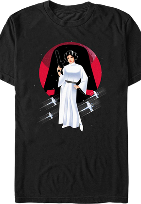 Princess Pose Star Wars T-Shirt