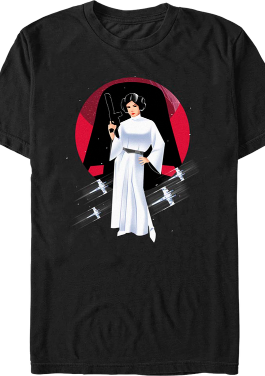 Princess Pose Star Wars T-Shirt - main product image