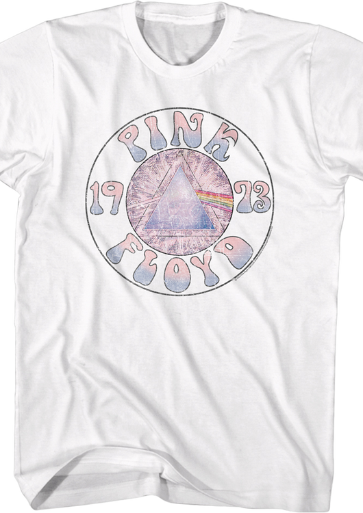 Dark Side of the Moon Prism Circle Pink Floyd T-Shirt - main product image