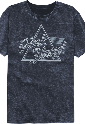 Prism Logo Pink Floyd Mineral Wash T-Shirt