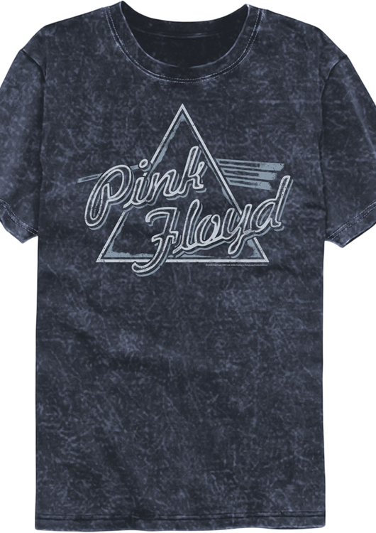 Prism Logo Pink Floyd Mineral Wash T-Shirt - main product image
